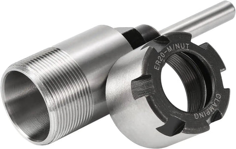Quarter Inch Shank Router Bit Collet Extension Chuck Converter Adapter That Lets You Run One Half Inch And One Quarter Inch Shank Bits