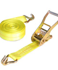 Heavy Duty Ratchet Straps 2 Inch By 27 Foot Cargo Straps With Hooks 10000 Lbs Working Load Limit 8 Pack Durable Polyester Tie Downs visible
