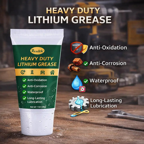 Tube of Lithium Grease 1 Oz High Temp Waterproof For Extreme Heat And Wet Conditions With Superior Lubrication