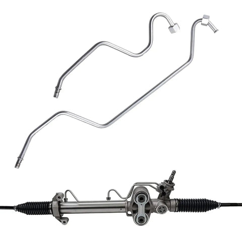 Hard Line Rack And Pinion Transfer Lines Replacement For 2008 2014 Silverado Tahoe GMC Sierra Direct Fit Bolt On Rack Line Kit