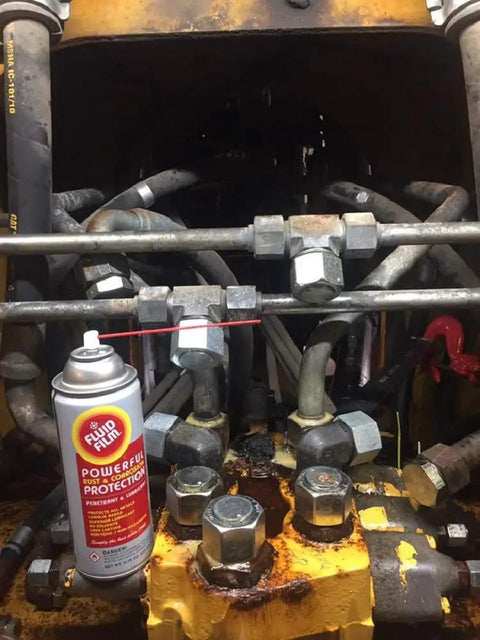 Beefed Up Heavy Duty Rust And Corrosion Protection Aerosol Spray With 24 Inch Extension Hose And Nozzle For Metal Surfaces Marine Automotive Industrial And Home Use 11.75 Oz Pack Of Four Lanolin Based Non Toxic Solvent Free Penetrant And Lubricant next to machinery
