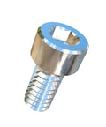 Professional Grade Hella Rugged Number Zero By Eighty Thread By One Eighth Inch Unf Socket Head Machine Screws crafted from true grade two titanium, polished finish.