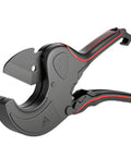 Heavy Duty Ratcheting Pipe Cutter With SK5 Teflon Coated Blade And Aluminum Body For PVC PEX CPVC PE PP Rubber Hose 75 Mm, side view