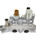 VVT Solenoid Front Spool Valve Assembly 15810-R70-A04 for 3.5L V6, metal construction, close-up view, OE replacement for Accord Odyssey