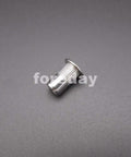 Badass M5 Rivet Insert Clinch Nuts Premium 304 Stainless Steel Flat Head Knurled Blind Hardware Locking Fasteners individual view.