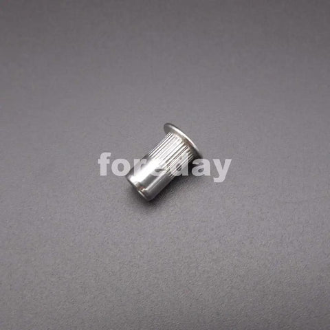 Badass M5 Rivet Insert Clinch Nuts Premium 304 Stainless Steel Flat Head Knurled Blind Hardware Locking Fasteners individual view.