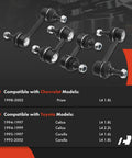 Set Of 4 Front And Rear Sway Bar Links Kit For Toyota Corolla 1993 To 2002 Celica 1994 To 1999 Prizm 1998 To 2002 Durable Stabilizer End Links