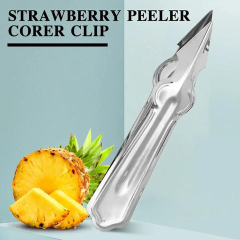 Easy Pineapple Eye Clip And Peeler Kit With Stainless Steel Cutter And V Shape Cutter For Pineapple Slicer And Seed Remover Keeps It Simple For Quick Home Prep In The Kitchen Or Store