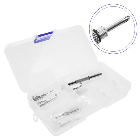 Glasses Repair Kit Full Set With Screws Nose Pads Eyeglass Screwdriver And Ear Grips For Quick On The Go Eyewear Fixes