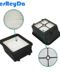 Pro Grade Replacement HEPA Filters And Brush Rolls Kit For Floor One S3 Cordless Wet Dry Vacuum Cleaner With filter close-up view