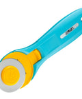 45mm Quick Change Rotary Cutter With Blade Cover For Crafts, Sewing And Quilting, Ultra Sharp Tungsten Blade, RB45-1 Replacement Blade Aqua