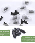 DIY Tire Repair Kit With Rubber Nails And Screw In Plugs For Tubeless Tires, Two Size Set For Cars, Motorcycles, Trucks And Tractors