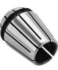 Super Cool 15 Piece ER25 Collet Chuck Set With High Precision Spring Steel Tool Holder For CNC Milling Lathe And Engraving Featuring Self Release Design And Grip Range From 2mm To 16 Mm collet close-up showing precision steel material and design.