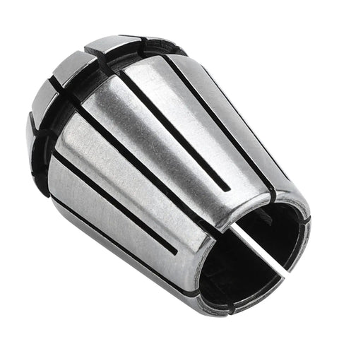Super Cool 15 Piece ER25 Collet Chuck Set With High Precision Spring Steel Tool Holder For CNC Milling Lathe And Engraving Featuring Self Release Design And Grip Range From 2mm To 16 Mm collet close-up showing precision steel material and design.