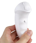 2 Pack Nunchuk Controller Replacement For Nintendo Wii And Wii U White held by hand for right or left hand use