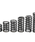 Hella Tough Compression Springs 20 Pack Spring Steel Coil Set with varying sizes, 1mm wire, 9mm OD, 90mm length for mechanical use.