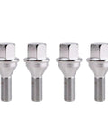 Dodge Dart Lug Wheel Studs Kit 2012-2016 Car Wheel Bolts Replacement Part 6511051AA Solid Durability Upgrade For Your Ride, four chrome studs