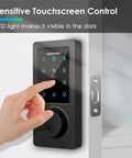 Smart Keyless Door Lock With Bluetooth App Control, Four Unlock Options Including Keypad, IC Card, No Fuss Traditional Keys