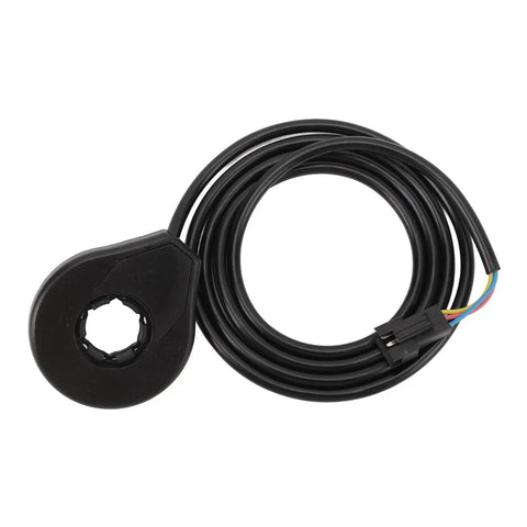 Left Side Electric Pedal Assist Sensor With 12 Magnets And Dual Hall Sensors For E Bike Mountain Bikes Integrated Magnetic Disk High Sensitivity Ultra Smooth Stable Pedal Assist For Trail Riding