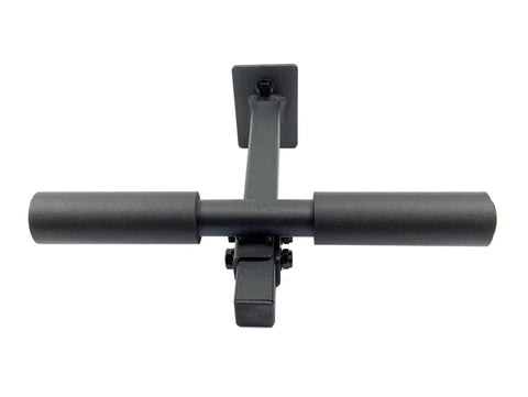Front view of Wall Mount Nordic Hamstring Curl Bar Gear For Hamstring Curls Spanish Squats Sit Ups Core Twists And More Adjustable Base