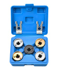 Pro Grade 7 Piece Camshaft Adjusting Socket Set For EA888 VW Audi 1.8 2.0 TFSI in blue case