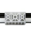 Close-up of white plastic housing on Straight Up Heavy Duty Power Recliner Motor For Lift Chairs DL DT1006A replacement actuator.