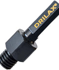 Angle Grinder To Drill Adapter Five Eighths Inch Eleven To One Half Inch Converts Diamond Core Bits Grinding Cups And Polishing Pads To Standard One Half Inch Drills With Heavy Duty Triangle Shank close-up