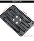 AM4 CPU Water Block Backplate For Water Cooling System Install Panel Back Panel Processor Plate with durable iron construction