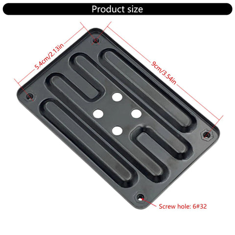 AM4 CPU Water Block Backplate For Water Cooling System Install Panel Back Panel Processor Plate with durable iron construction