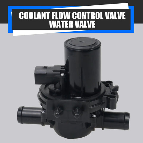 Premium Grade Three Way Heater Control Valve For 2013-2024 Ram 1500 3.6L 5.7L water valve with 2-pin connector and dual outlets.