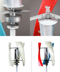 High Power 48V 10000W Vertical Wind Turbine Kit For Marine RV And Home Use 220V Output
