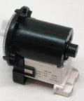 Electric-Powered Washing Machine Drain Pump Assembly 120V 8.5W 1.4A Heavy-Duty DIY Friendly Replacement Part For Laundry Water Evacuation Replaces AP5328388 PS4579318 AH3579318 Wear-Resistant Vinyl Housing, black and white