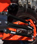 Heavy Duty Round Tube Rear Radius Arms Kit For Can Am Maverick X3 72 Inch Turbo RC MR RS MAX Complete 6 Rod Kit Black