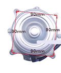 Top Tier Fan Motor Ydk-35-6Ah for Home and Industrial Use, 90mm durable design with electrical connections.