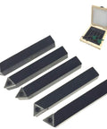 Three Eighths Inch Mini Lathe Indexable Carbide Insert Tool Bit Set With Five Inserts TCMT110204 Two A Style Two B Style One E Style