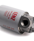 Heavy Duty Spin On Filter Assembly With 10 Micron Filtration 100 PSI Max 20 GPM Flow Rate Three Quarter Inch NPTF Port