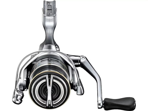Front view of Sedona FJ Spinning Reel SE1000FJ Fishing Gear With HAGANE Gear SilentDrive Propulsion Line Management System
