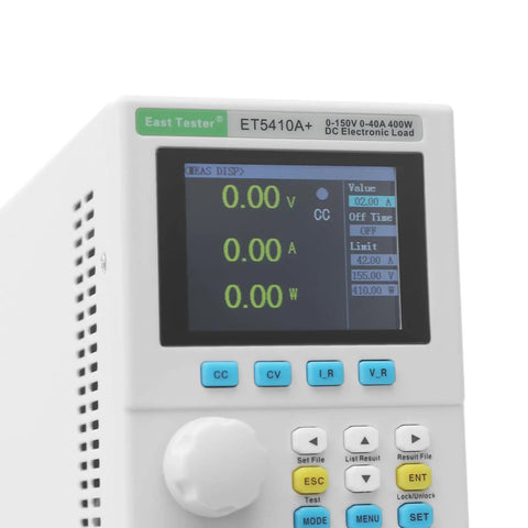 Close-up of Beast Power Desktop Electronic Load Tester 400W 150V 40A Digital Multimeter Module Ballast for Labs and Factories