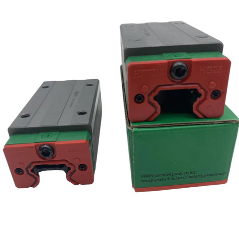 Pro Grade HGH25 Series Linear Guide With GK Block Carriage For CNC Machines, 3D Printers And Automation Systems, Self Aligning Rail Bearings For Smooth Low Play Motion In Semiconductor And Industrial Setups, HG25 block front view