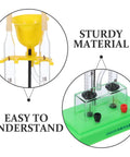 Hydrogen Water Electrolyzer Hands On Electrolysis Demonstration Educational Kit showing durable plastic build and clear process view.