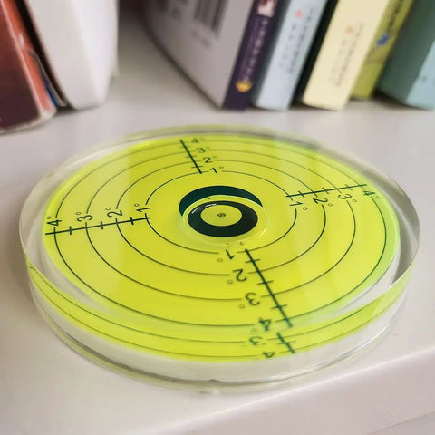 3.15 Inch Magnetic Bullseye Bubble Level Featuring Rock Solid Rear Magnet For RV And Heavy Machinery Workshop Must Have Tool Delivers Dead On Accuracy In Seconds Effortless Reading And Built Tough For Daily Grind