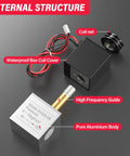 Internal structure of DC24V One Quarter Inch NPT Two Way Two Position Normally Closed Solenoid Air Valve Beast Flow Easy Install Outlet Style 2V02508