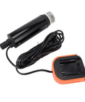 Built Tough Cordless Submersible Pump Hella Powerful 500 GPH Flood Cleanup With 16 Ft Lift, battery charger and power cord included.