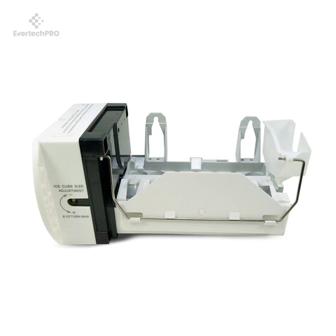 Ice Maker Replacement for GE Refrigerator With Power Cords and End Mounted Fill Cups, Fits WR30X0327 and WR30X10061