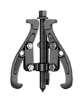 Ywdiml 3-jaw car bearing puller with central screw, gray metal construction, heavy-duty wheel bearing extractor