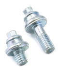 Heavy Duty Side Post Battery Terminal Bolts 3/8 Inch Thread 4 Pairs Short And Long Solid Galvanized Steel connectors