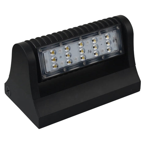 Dope Rotatable Outdoor LED Wall Pack Light 40W 5720 Lumens 5000K Daylight black housing