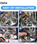 Easy DIY installation guide for Solid 3 Piece Steam Probe Replacement Compatible With Breville Sage Dual Boiler and Oracle Espresso Machines.