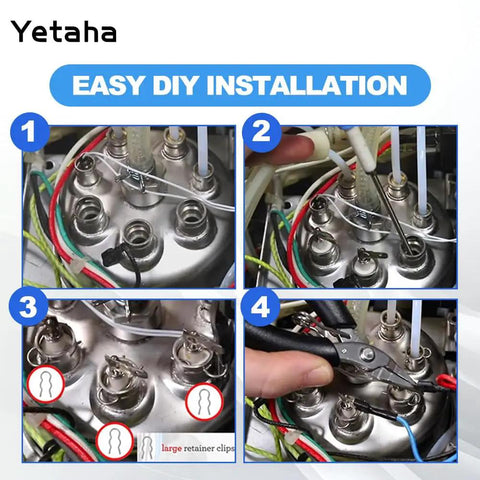 Easy DIY installation guide for Solid 3 Piece Steam Probe Replacement Compatible With Breville Sage Dual Boiler and Oracle Espresso Machines.