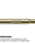 Durable Steel Tube For Five Eighth Inch Thread Rod Ends, Seven Eighths Inch Outer Diameter, Thirteen Inch Length, Zinc Plated For Corrosion Resistance, Dual Right Hand And Left Hand Threads For Quick Length Adjust, Knurled Grip For Easy Spinning, knurled steel tube